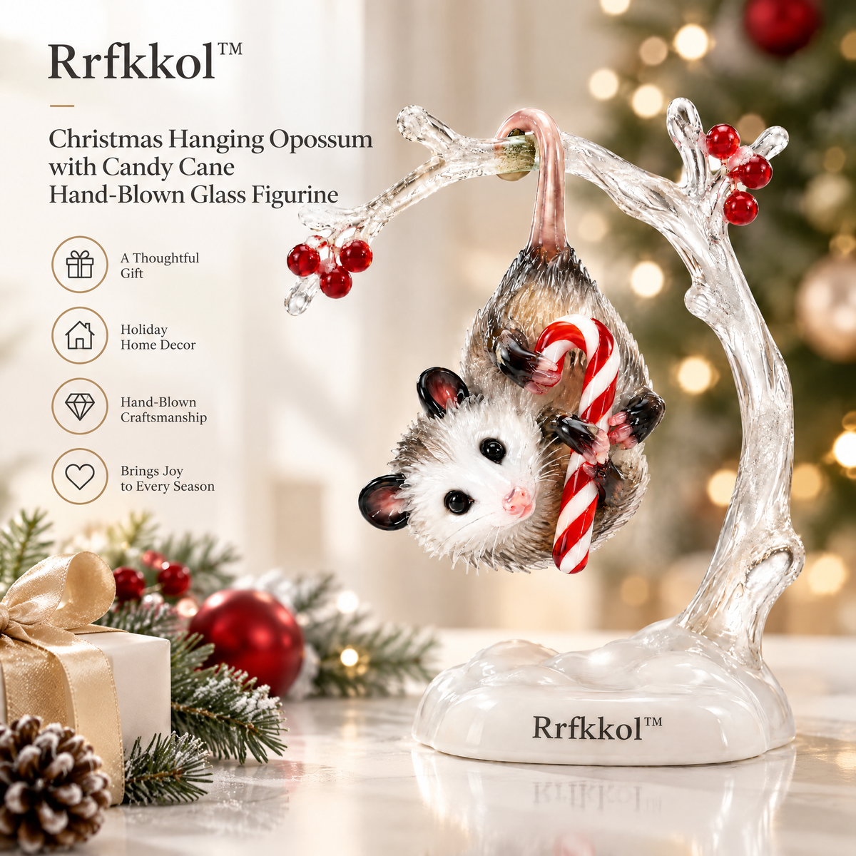 Rrfkkol™ Abstract Sculptural Accent – Modern Artistic Home Decor