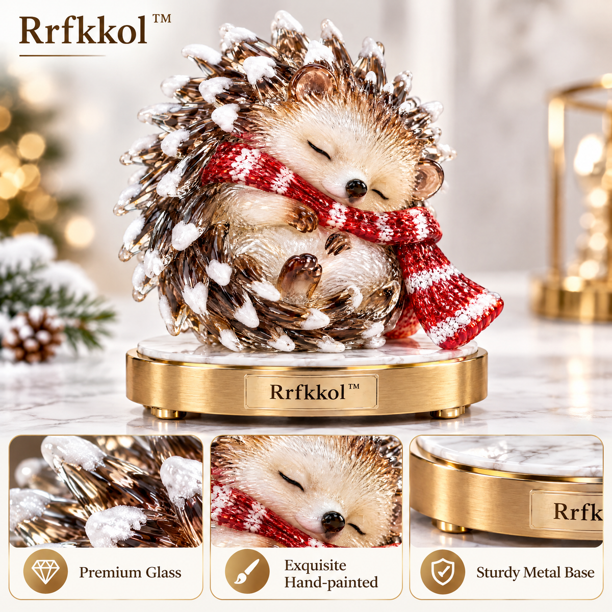 Rrfkkol™ Minimalist Sculptural Object – Contemporary Artistic Home Accent