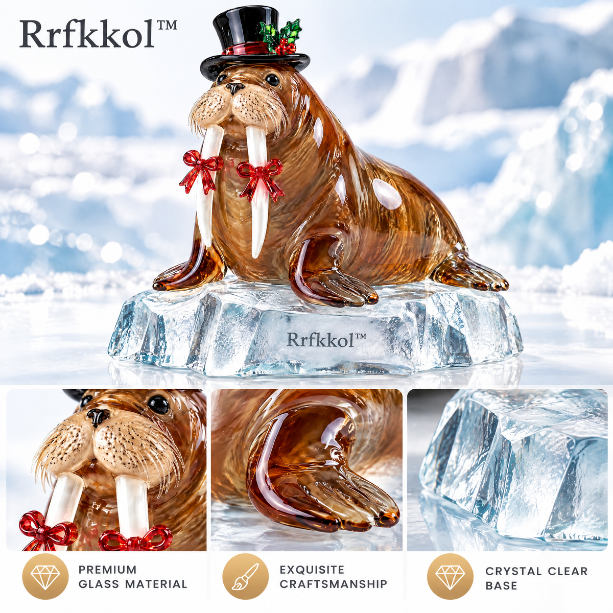 Rrfkkol™ Contemporary Abstract Sculpture – Modern Artistic Home Accent